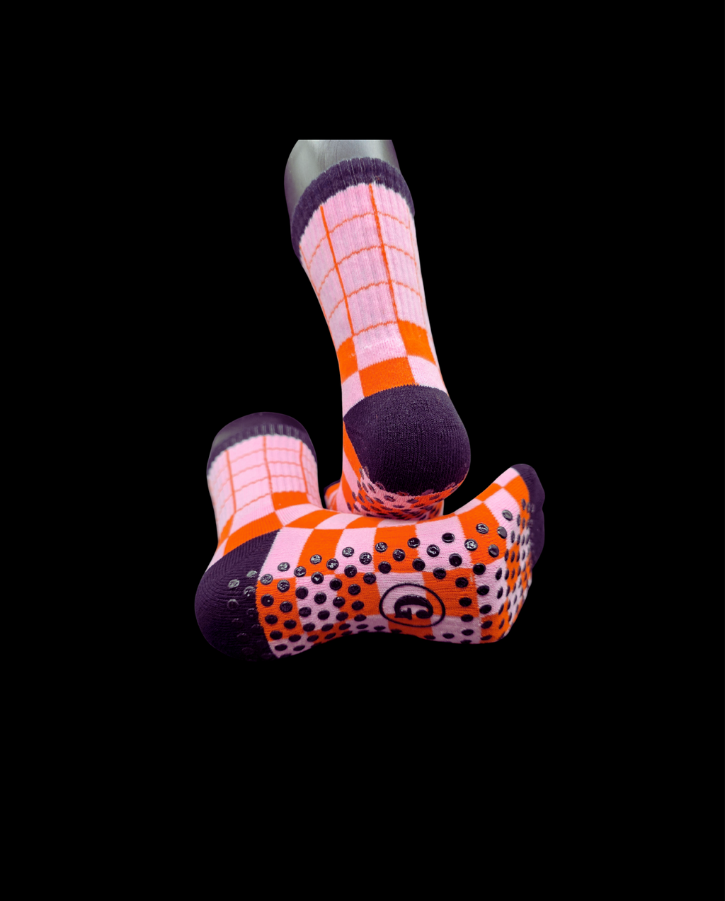 The Retro Check Crew Bright